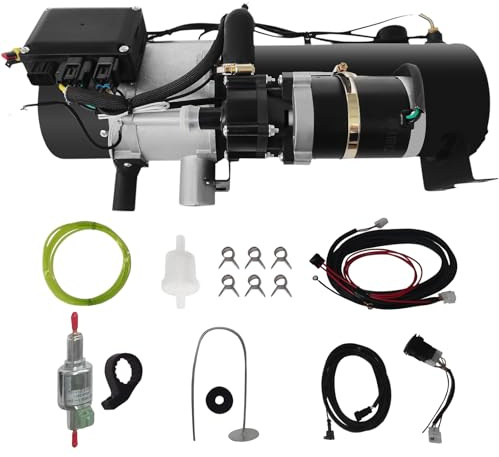 ZHIMAI Hydraulische Dieselheizung 24 V 10 kW aus 310S Edelstahl für Boot, Wohnwagen, Wohnmobil – Dieselheizung (24 V)