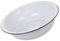 Zerodeko Metal Esmaltada Vintage de Redondo para Servir para Cocina Verduras Retro