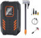 ZiStarlilife Car Jump Starter, With Air Compressor 8000A Peak 8000MAh Battery Booster Power Bank, With LED Light 150PSI Tire Inflator, Digital Display Type-C Port For 12V Vehicle