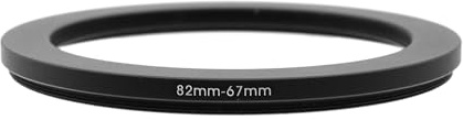 82-67mm Step Up & Step Down Rings Adapter for Lens and Filter 82-67mm Filter Adapter Ring 82mm Lens to 67mm Filters