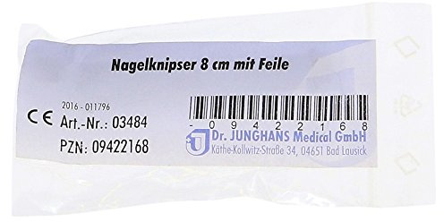Nagelknipser 8 cm mit Feile
