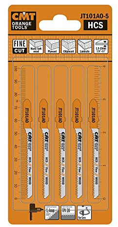 CMT Jt119bo-5 Lames de scie sauteuse pour bois – 5-pack