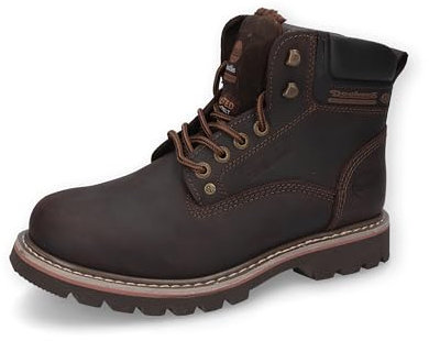 Dockers by Gerli Herren Combat Boots, Männer Sport- & Outdoorschuhe,wasserabweisend,warm gefüttert,Outdoor-Schuhe,Cafe,40 EU