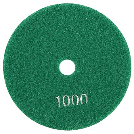 5inch /125mm Nass Diamant Polierkissen Stein Schleifscheibe Polierpad Scheibe Grit für Granit Marmor Beton Stein Polieren Polischin Satz(1000)