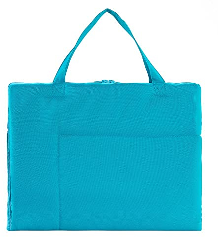 KAHU® Faltbare Hundematte für Unterwegs als Tasche (60x80 cm) • Tragbare Hundedecke • Hunde Reisedecke als Tragetasche • Hundebett zum Mitnehmen • Hundematte waschbar • Farbe: Türkis