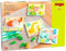 HABA 306708 - Zuordnungsspielzeug Wilde Tiere, Legespiel ab 1,5 Jahren, Made in Germany, Bunt