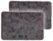 Schöner Wohnen Kollektion Badezimmerteppich 2er Set 60x90 cm grau – Sehr Flauschige Badematte – Badewannenmatte waschbar – Duschmatte rutschfest – Badezimmer Deko – Badematte