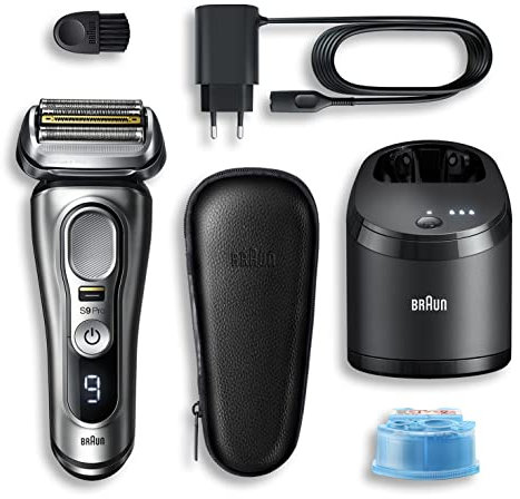 AFEITADORA BRAUN Series 9 Pro 9467CC WET & DRY, SILVER