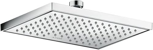 hansgrohe AXOR ShowerSolutions Duschkopf 245/185, 1 Strahlart, wassersparend, 35374000, Farbe: Chrom