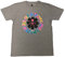 Red Hot Chili Peppers T Shirt Octopus Nue offiziell Unisex Grau Eco Friendly M