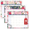 Floral Groß Wandkalender 2024-2025 Groß - Monatskalender 2024-2025 Wandkalender, 2025 Kalender Wandbehang Groß, Kalender 2024-2025 Kalender Wand, 2025 Wandkalender Groß, Wandkalender 2024-25 Groß