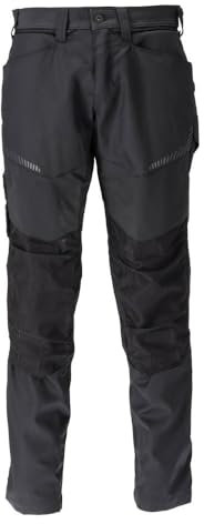 MASCOT Hose mit Knietaschen Schwarz Customized - 22479-230-09 - Größe 82C60