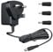 ANLINK 6V 1A/1000mA 1.8M Long Power Supply Adapter, AC 100-240V to DC 6V 1A 6W Switching Adapter Wall Plug with 3 Tips for Blood Pressure Monitors,Electronic Scale and More,UKCA Certified