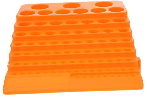 Yardenfun Organizzatore Portatile Per Punte Da Trapano 84 Fori Supporto Per Frese Supporto Per Punte Da Trapano Facile Accesso
