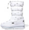 CEWIFO Stivali Sopra Il Ginocchio Offerta Stivaletto Nero Donna Stivali Sopra Ginocchio Stivaletti Neri Stivali Platform Donna Stivali Pelliccia Stivali Neri Donna Tacco Stivali Neri Stivali Lacci