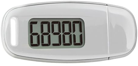 Rebellious Pédomètre de sport de randonnée en plein air, fitness précis, USB, rechargeable, podomètre 3D, interrupteur précis