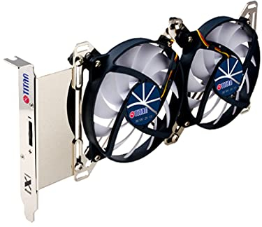 Titan TTC-SC07TZ(RB) ventilateur, refroidisseur et radiateur Graphics card - Ventilateurs, refoidisseurs et radiateurs (Graphics card, Ventilateur, 9,5 cm, 1000 tr/min, 1800 tr/min, 15 dB)