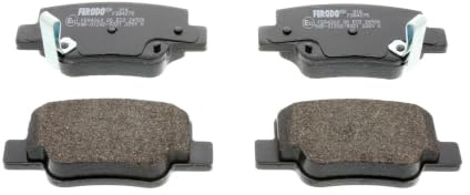 FERODO FDB4275 Bremsbelagsatz Bremsbeläge Hinten ohne Zubehör Kompatibel mit TOYOTA Verso R2