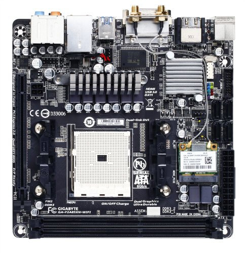 Gigabyte GA-F2A85XN-WIFI AMD A85X Socket FM2 Mini ITX Motherboard