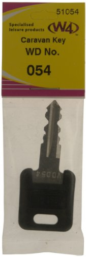 W4 WD Replacement Caravan Key No054 - Black