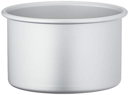 DECORA, 0062611 Bandeja Profesional Redonda Ø 15 x 10 cm de altura, de Aluminio Anodizado, Sin Puntos de Soldadura, Diseño Profesional