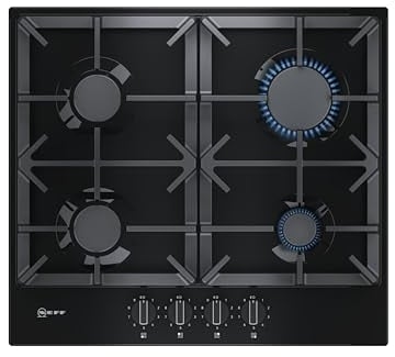 NEFF T26DS49S0 Gas Hob - Black, Built-in