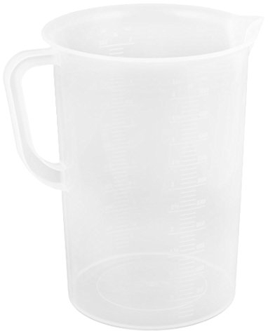 Aexit Kitchen Plastic Water Liquid Graduated Measuring Cup Beaker Clear 5000ml (b57f91dca039577fd829b8d5ccfe6201)
