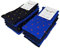 DREAM SOCKS Calze LUNGHE da Uomo in Cotone Filo Di Scozia Elasticizzate,Molto Leggere,Colorate-Disegnate-Tinta Unita,Made In Italy (43-46, 6 X Set. POIS)
