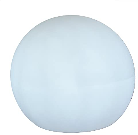 BULY-Lampe für den Außenbereich, RGB, solarbetrieben, wiederaufladbar, Ø40 cm, Weiß