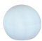 BULY-Lampe für den Außenbereich, RGB, solarbetrieben, wiederaufladbar, Ø40 cm, Weiß