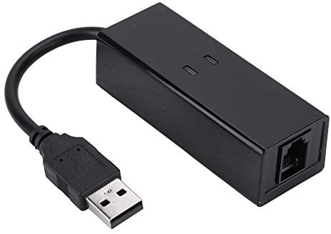 Modem Fax Analogico USB 56K,Dial-Up Esterno Fax Vocale Modem Dati,Telefono/Internet/Fax Modem,per XP