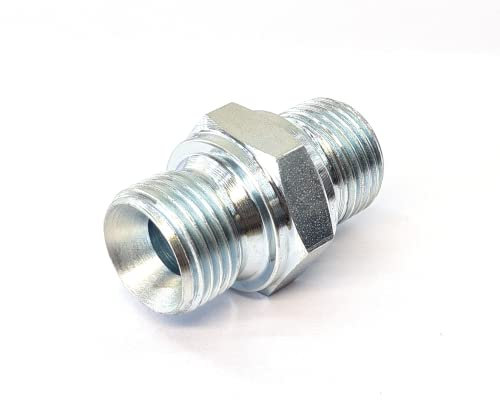 Adaptateur hydraulique mâle/mâle 1/2 BSP