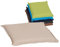 Beo Sitzkissen Gartenstuhl 50x50 Turin wasserabweisend | Made in EU | Reißfestes Outdoor Stuhlkissen waschbar | Sitzkissen Stuhl ohne Ausbleichen | Atmungsaktives Sitzpolster Gartenstuhl in Beige