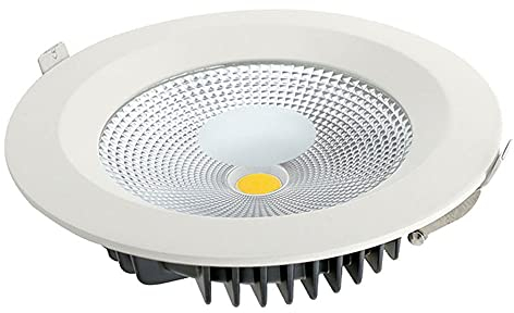 SDUYTEG Accesorios De Iluminación LED Montaje En Techo Downlight De Alto Brillo Disipador De Calor De Aluminio Forjado Sala De Exposiciones Canister Redondo Luces Seleccionables
