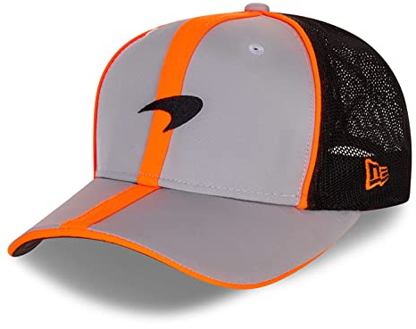 F2 New Era - McLaren Speedmark 9Fifty Stretch Snapback Cap Farbe Grau, Größe M-L, Blau
