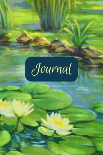 Water Lilies Journal: A Pretty Floral Book for Finding Peace & Balance