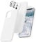 CALOOP 5 in 1 Designed for iPhone 12 Case and iPhone 12 Pro Case 6.1, with 2 Pack Screen Protector & 2 Pack Camera Lens Protector, Soft Liquid Silicone Gel Slim Shockproof Cover, White