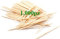 MC 1000 Stück Zahnstocher Bambus - Zahnstocher aus Holz Finger Food - ideal für Vorspeisen, Grill, Cocktails, dekorative Zahnstocher, DIY-Spieße aus Holz für Partys
