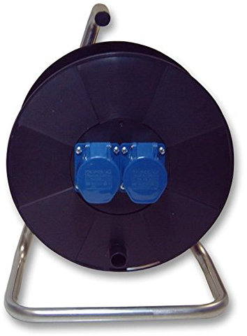 240V Cable Drum, Twin 16A SOCKETS, Reel Holders Accessories, Qty X 1