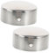 OSALADI 2pcs Outdoor Metal Decor Wood Decor Wood Trim Outdoor Accessories Outdoor Decoration Decor Hand Rails for Outdoor Metal Outdoor Decor Metal Trim Stainless Steel Protector
