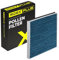 RIDEX PLUS Filtro abitacolo 424I0502P anteriore Filtro al carbone attivo & con effetto antiallergico & con effetto antibatterico Altezza: 35 Larghezza: 200 Lunghezza: 255