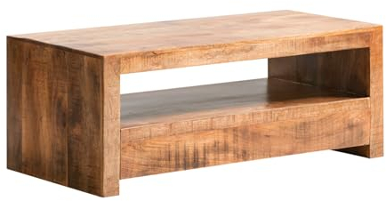 Woodkings TV-Bank Country | rustikales Lowboard 115x45x55cm | TV-Möbel aus Massivholz | Echtholz für Wohnzimmer & Esszimmer