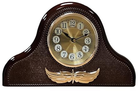 LEDSone Kaminuhren von Napoleon, batteriebetrieben, Tischuhr, Regal, dekorative Uhr für Schlafzimmer, Wohnzimmer