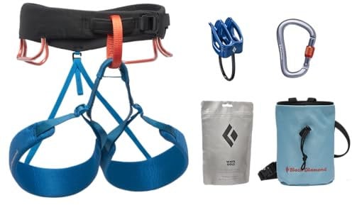 Black Diamond Momentum BD6500070000SM_1 Full ATC-XP Pack Kingfisher 24 Men's Climbing Harness Small