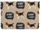 Woof Beagle, Housse en Cuir pour Ordinateur Portable, Sacoche pour Ordinateur Portable, Pochette pour Tablette