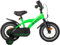 AMIGO Thunder - Kinderfahrrad Jungen - 12 Zoll - Mit Rucktrittbremse und V-Brake und Stützräder - ab 3-4 Jahr - Grün/Schwarz