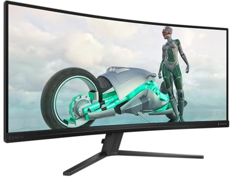 Philips Evnia 34M2C3500L - 32 Zoll WQHD Curved Gaming Monitor, 180 Hz, 0.5 ms, FreeSync Premium, HDR10 (3440x1440, 2X HDMI, DisplayPort) dunkel grau