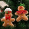 Omino Pan di Zenzero Natale,Addobbi Ciondoli di Gingerbread Set, Decorazioni Albero di Natale, Decorazioni Natalizie