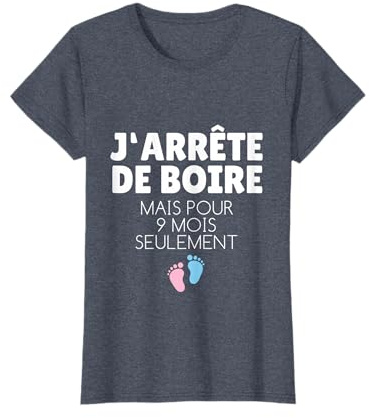 Drôle Annonce Grossesse Grand Parents Original Future Maman T-Shirt