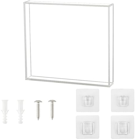 Giwnhvx CD Disc Universal Wand Display Box Transparent Storage Cabinet Books Files Magazine Cards Acrylic Decorative Holder